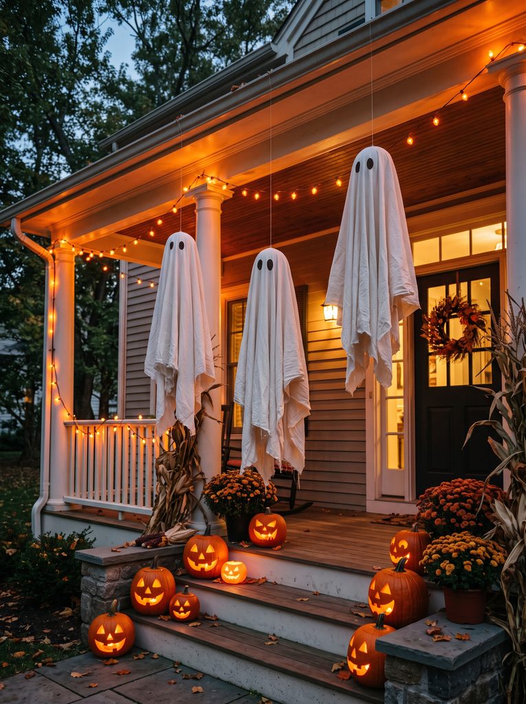 halloween front porch decorating ideas