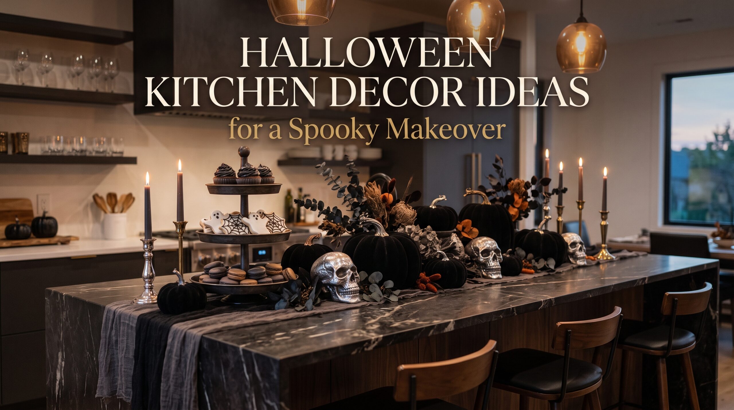 halloween kitchen decor ideas