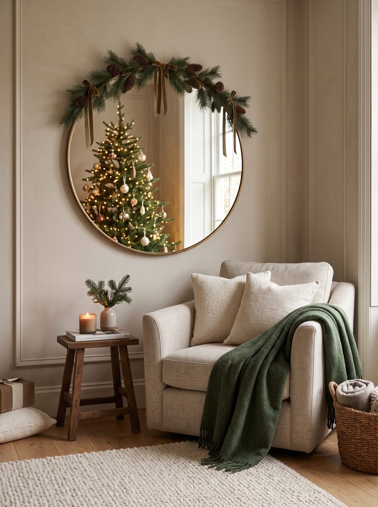 small living room christmas decor ideas
