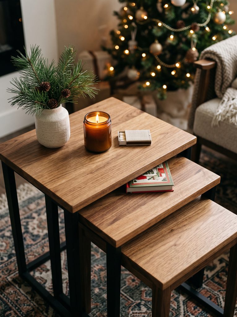small living room christmas decor ideas