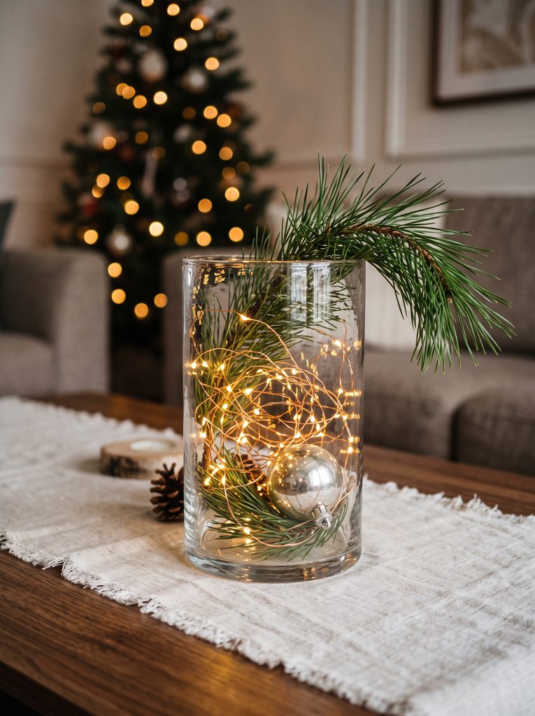 small living room christmas decor ideas