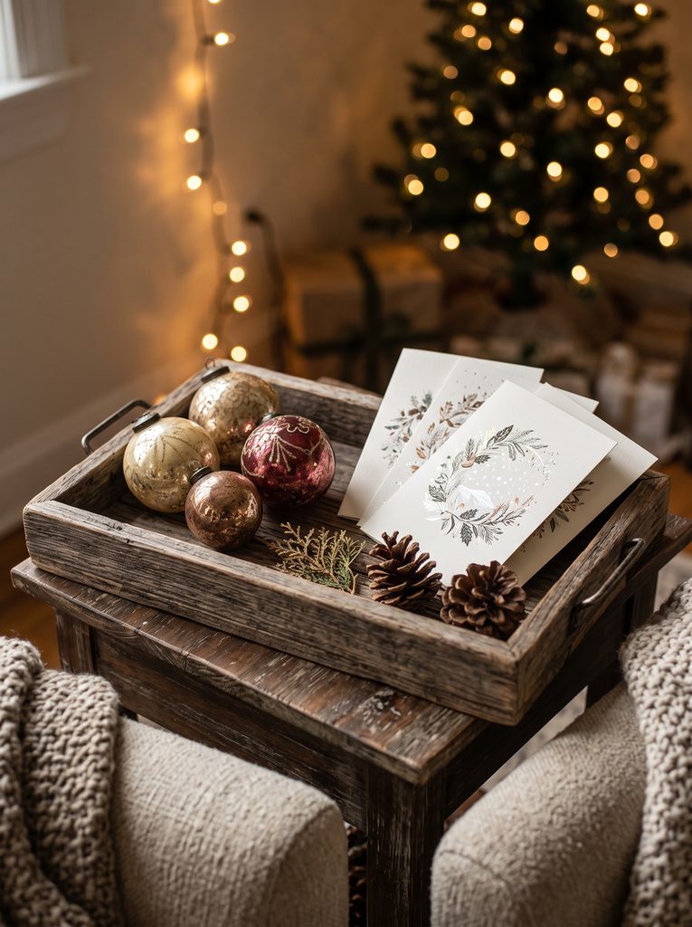 small living room christmas decor ideas
